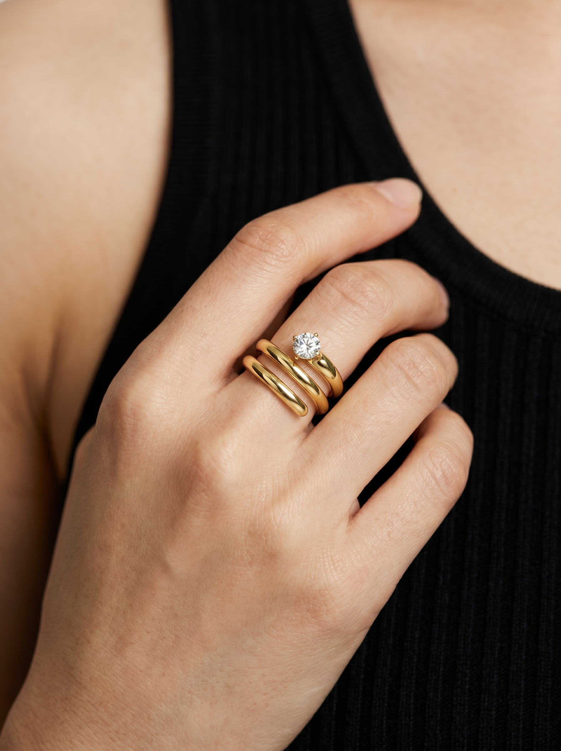 The Swirl Ring