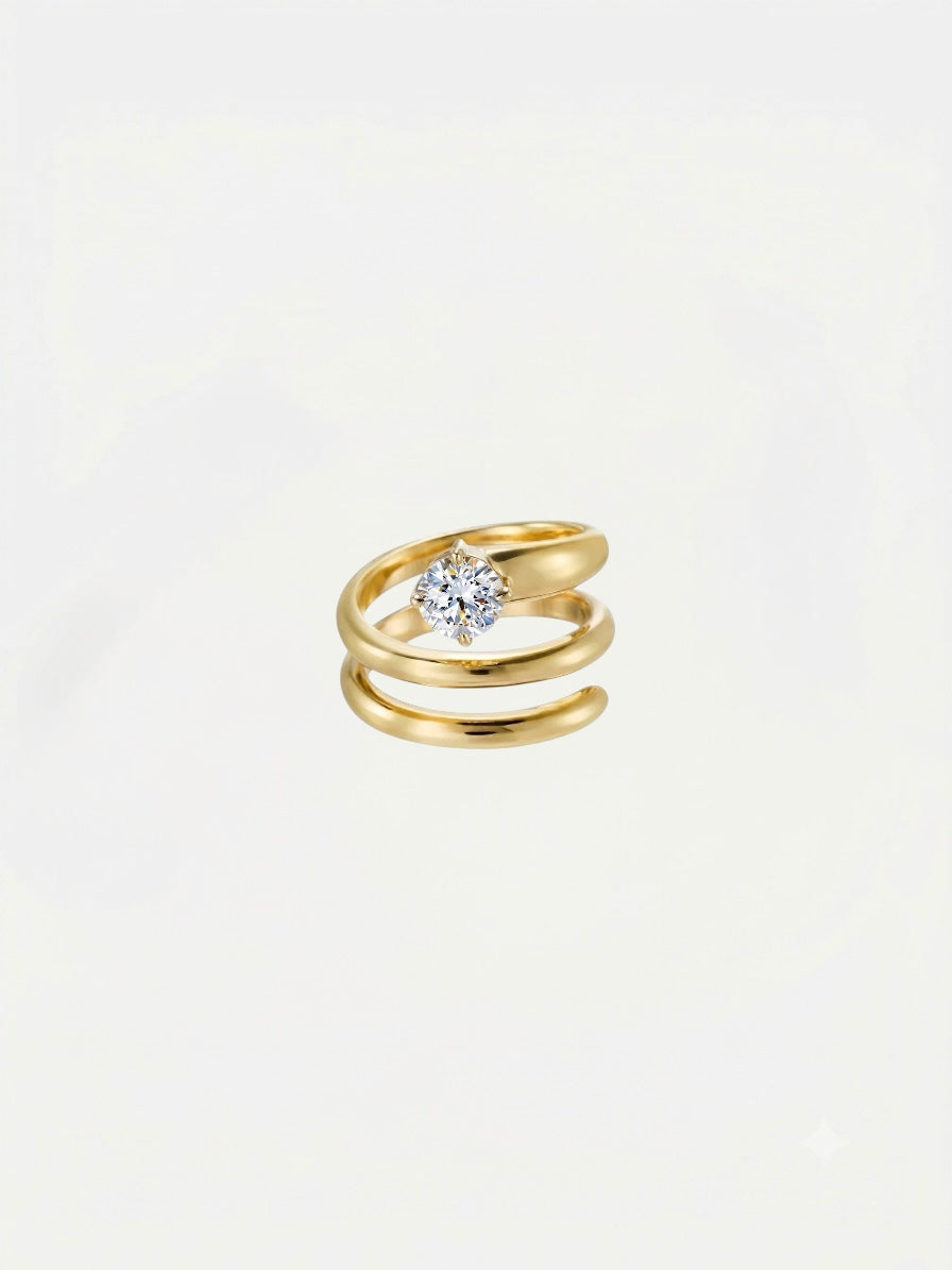 The Swirl Ring